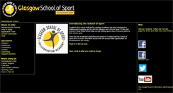 Desktop Screenshot of glasgowschoolofsportbellahoustonacademy.co.uk