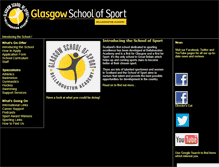 Tablet Screenshot of glasgowschoolofsportbellahoustonacademy.co.uk